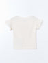 LC Waikiki Crew Neck Printed Baby Girl Pajamas Set